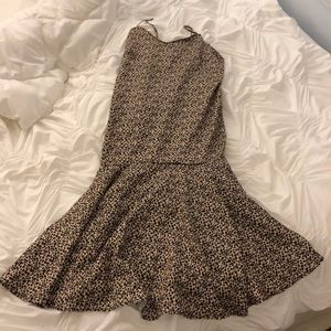 Urban outfitters size small leapord print midi